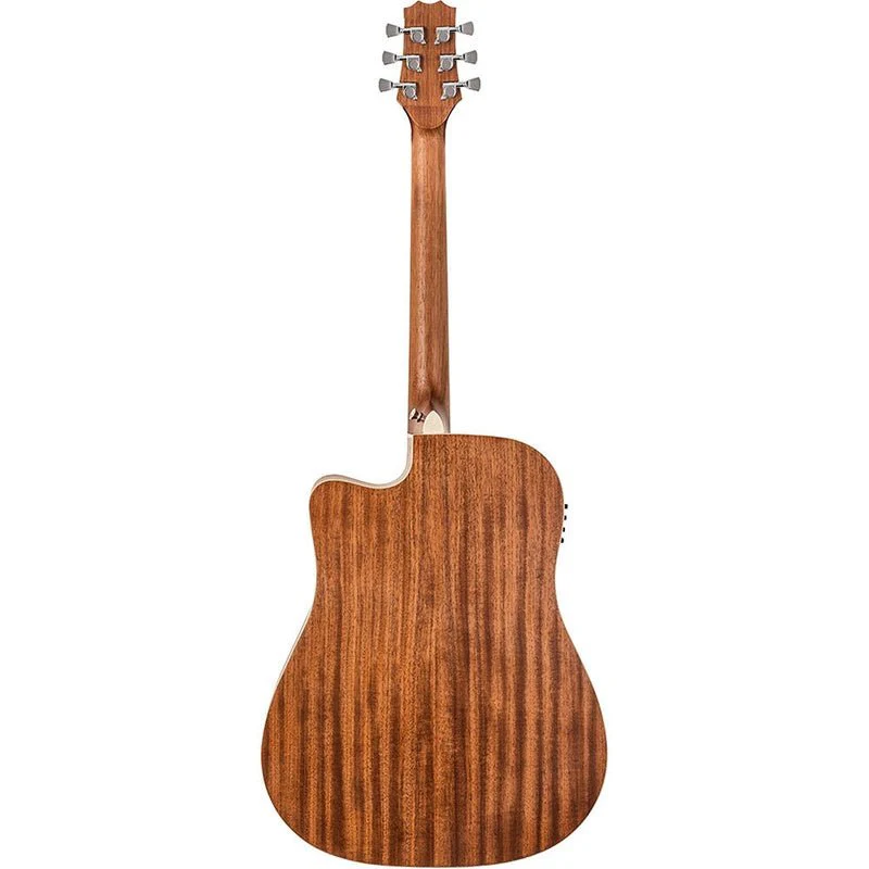 Peavey DW2 Delta Woods Series Dreadnought AC/EL Guitar with Cutaway - Image 2