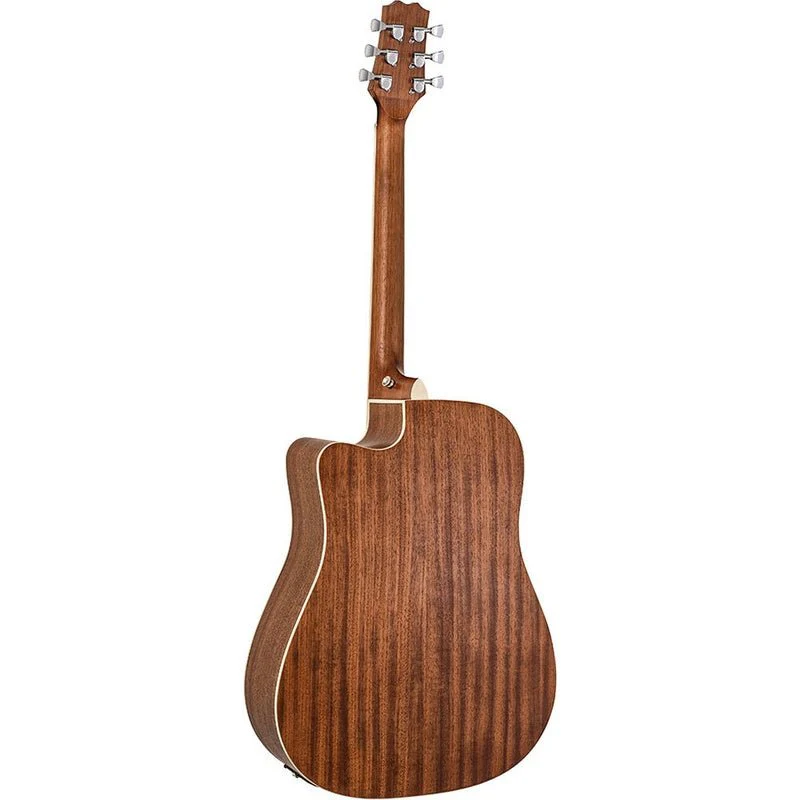 Peavey DW2 Delta Woods Series Dreadnought AC/EL Guitar with Cutaway - Image 4