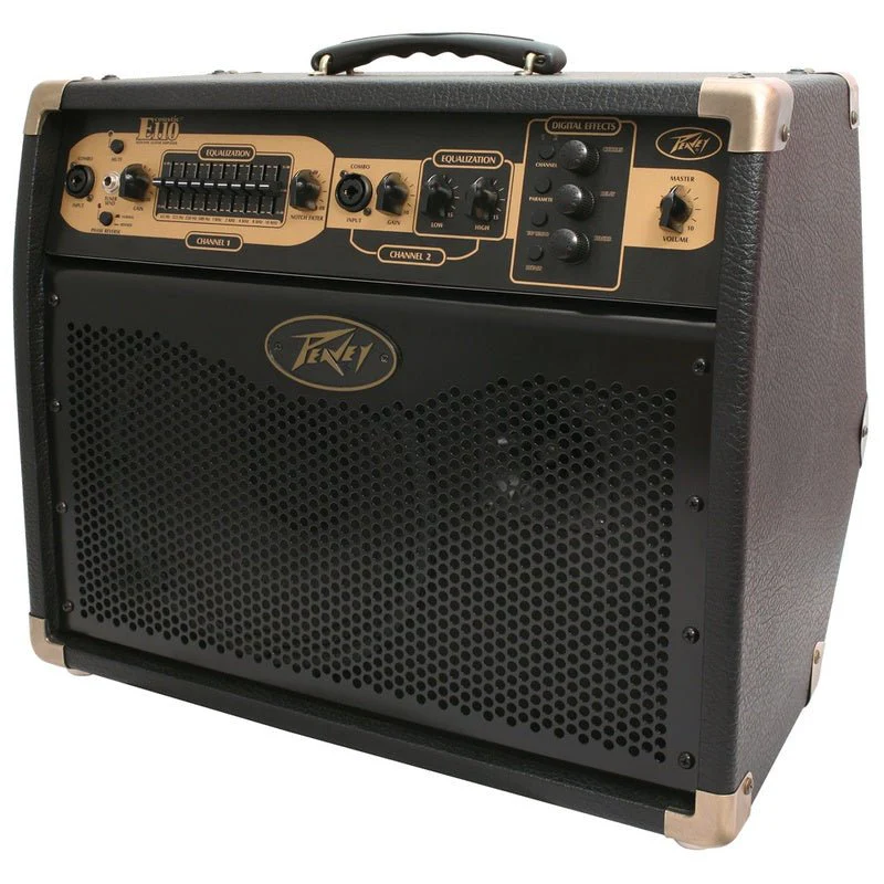 Peavey Ecoustic Series 100-Watt, 1 x 10" Acoustic Amp Combo with Foot Controller - Image 2