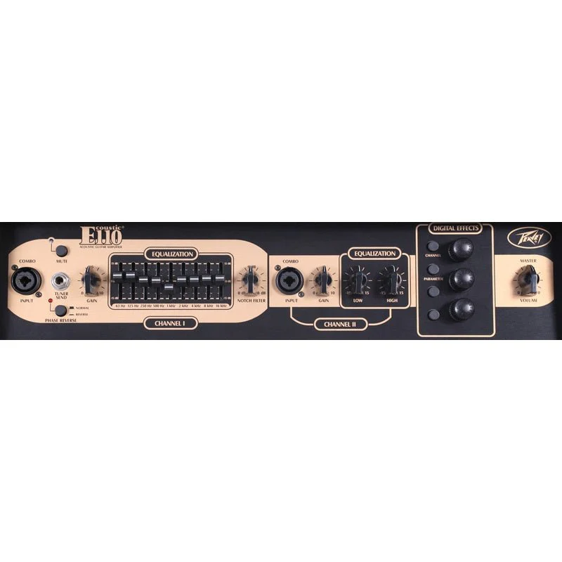 Peavey Ecoustic Series 100-Watt, 1 x 10" Acoustic Amp Combo with Foot Controller - Image 4