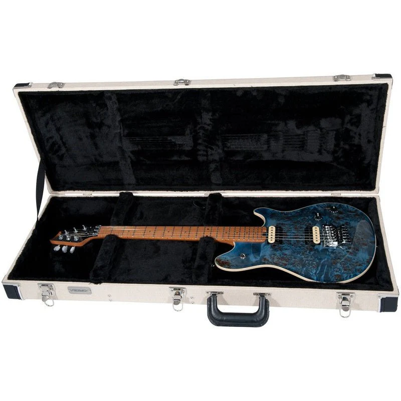 Peavey HP-2 Series Electric Guitar in Poplar Burl Transparent Blue Finish - Image 4