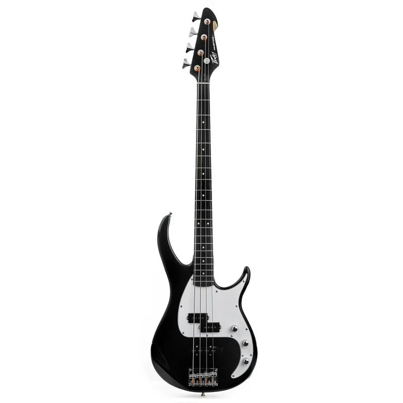 Peavey Milestone Series 4 String Bass Guitar in Black