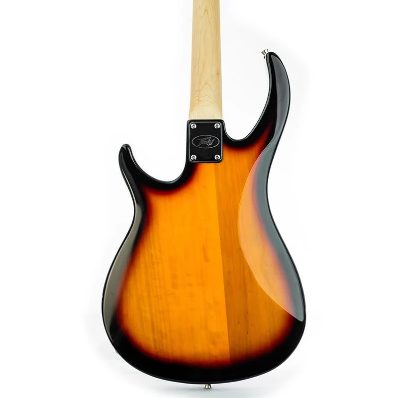 Peavey Milestone Series 4 String Bass Guitar in Vintage Burst - Image 4