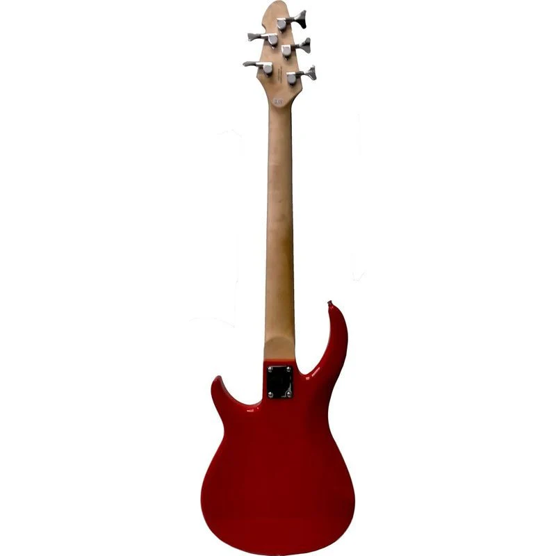 Peavey Milestone Series 5-String Bass Guitar in Red - Image 2