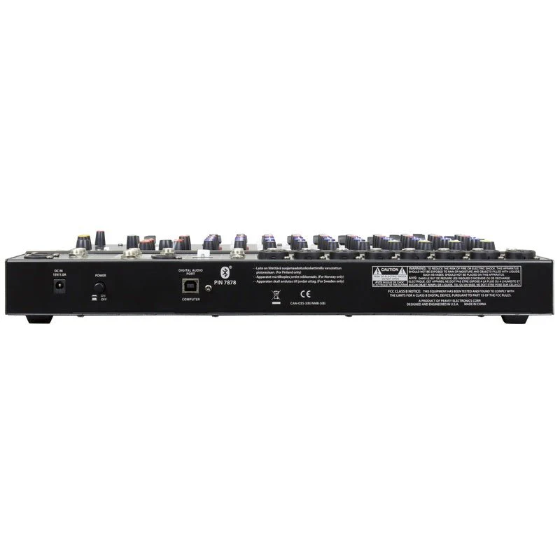 Peavey PV Series "PV-14AT" Compact 14-Channel Mixer with Bluetooth & Antares Auto-Tune - Image 4