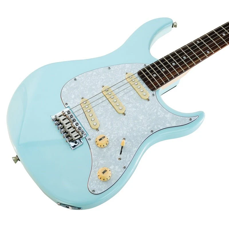 Peavey Raptor Custom Series Electric Guitar in Columbia Blue (3SC) - Image 3