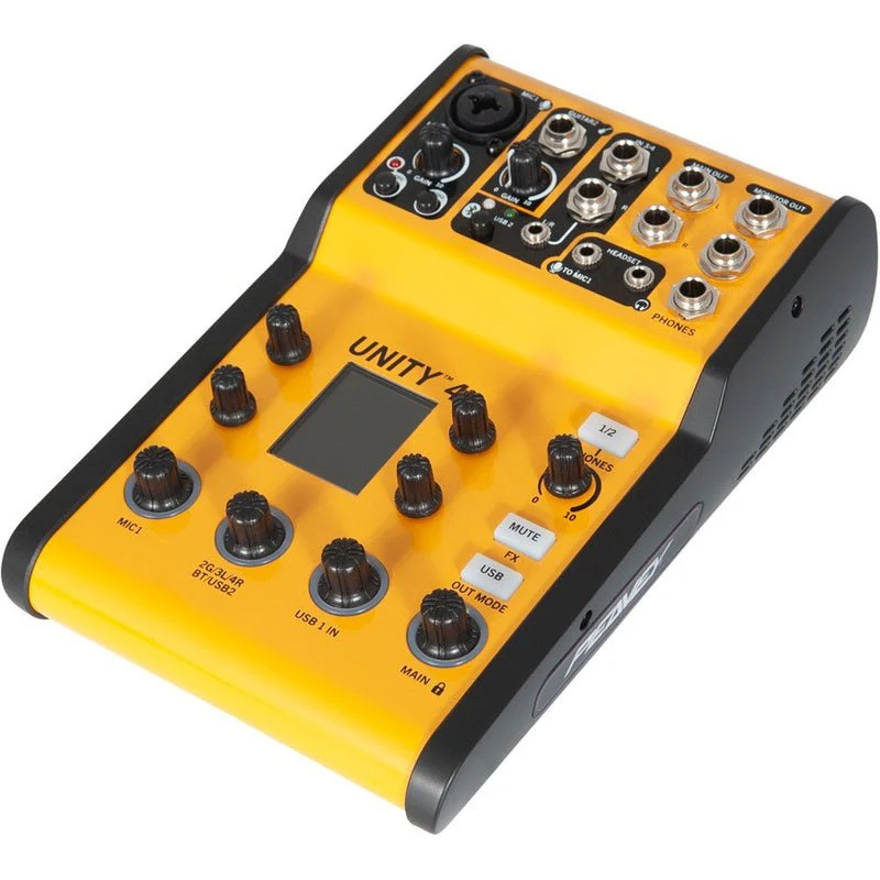 Peavey Unity Series "UNITY-4" Digital 4-Channel Mixer with Bluetooth - Image 2