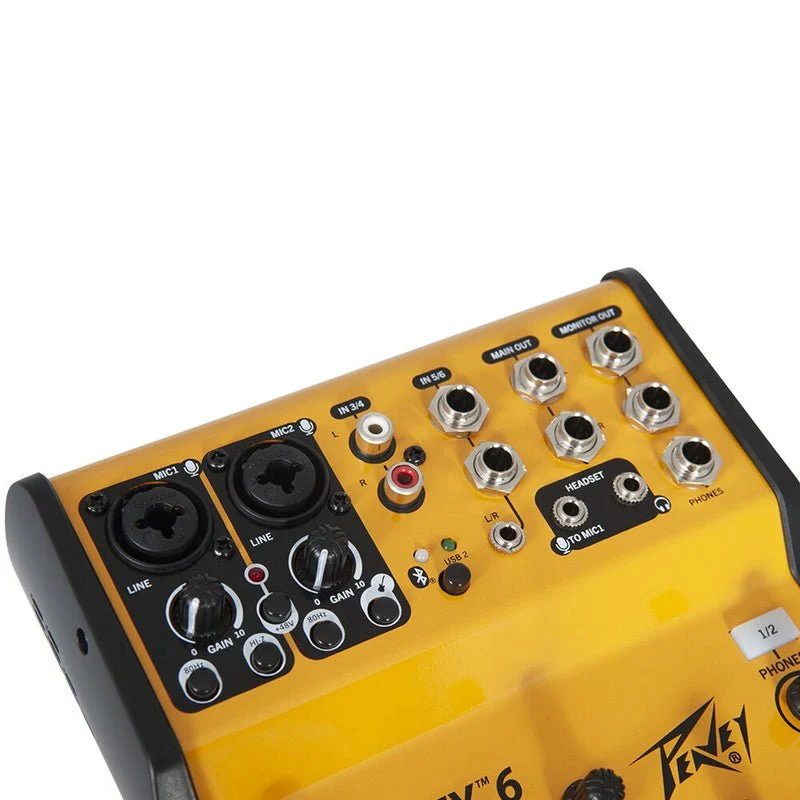 Peavey Unity Series "UNITY-6" Digital 6-Channel Mixer with Bluetooth - Image 3