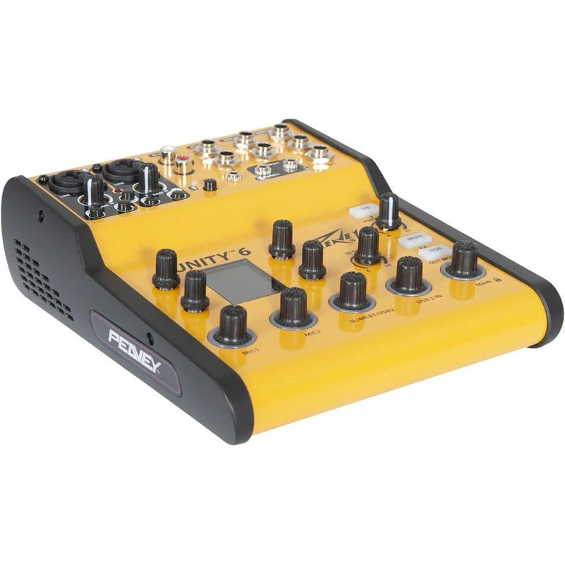 Peavey Unity Series "UNITY-6" Digital 6-Channel Mixer with Bluetooth - Image 4
