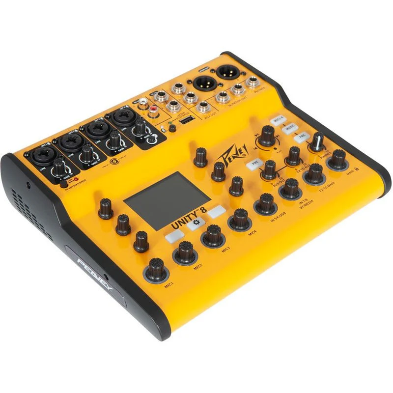 Peavey Unity Series "UNITY-8" Digital 8-Channel Mixer with Bluetooth - Image 4