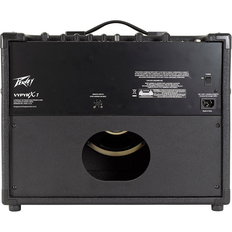 Peavey Vypyr X-Series "X1" Modeling Guitar Amp Combo 30-Watt 1x8" - Image 4