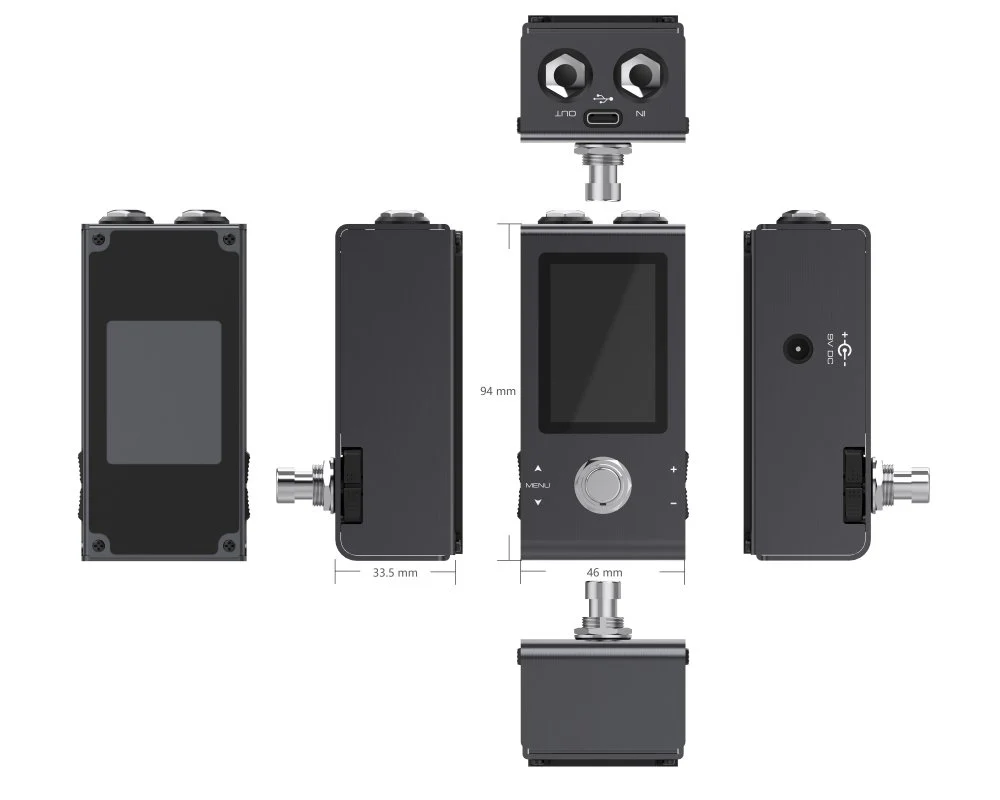 Peterson Strobo Stomp MINI Mini Pedal Strobe Tuner - Image 4