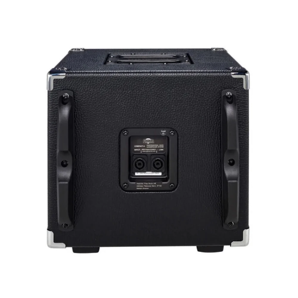 Phil Jones Bass PIRANHA COMPACT C4 400W 4 x 5" Bass Speaker Cabinet Black - Image 2
