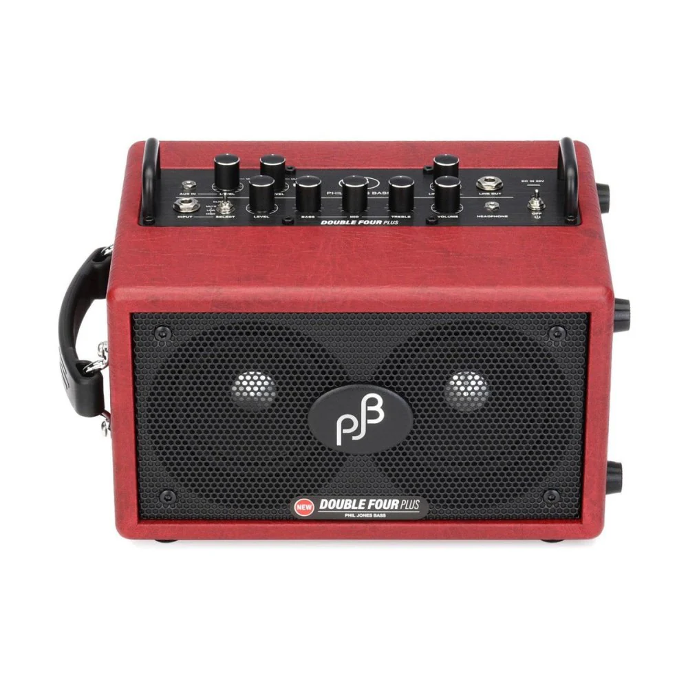 Phil Jones Bass DOUBLE 4 PLUS BG-80 90W 2 x 4" Bass Combo Amp Red - Image 3