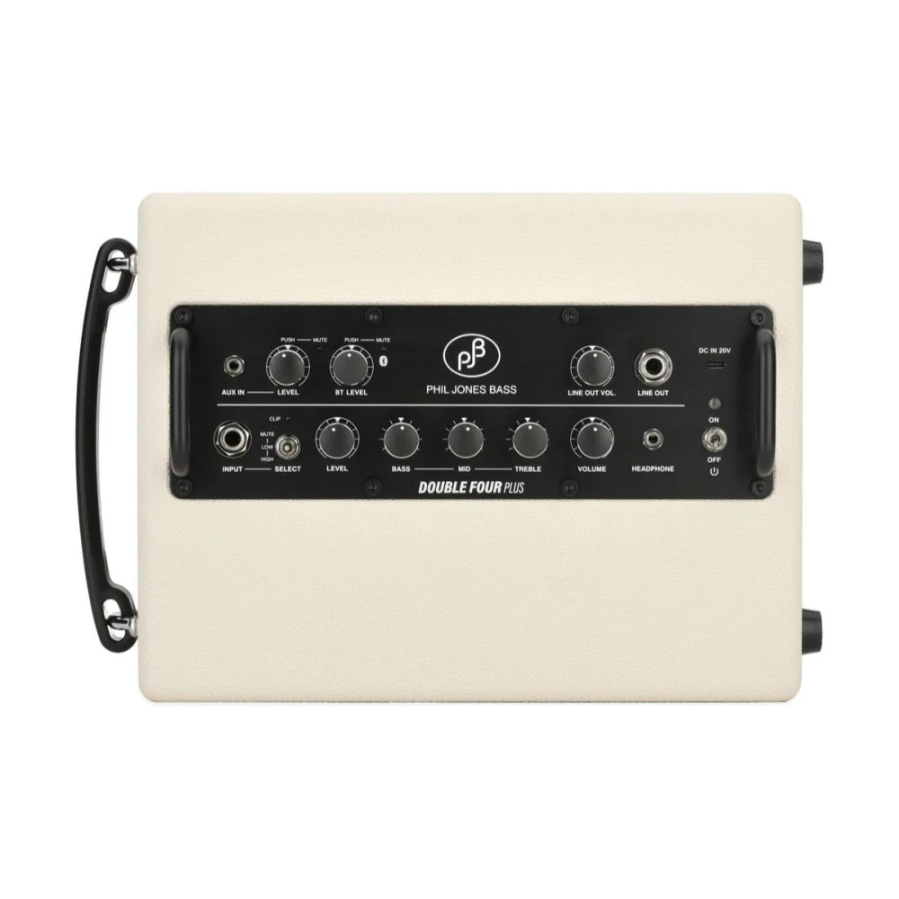Phil Jones Bass DOUBLE 4 PLUS BG-80 90W 2 x 4" Bass Combo Amp White - Image 4
