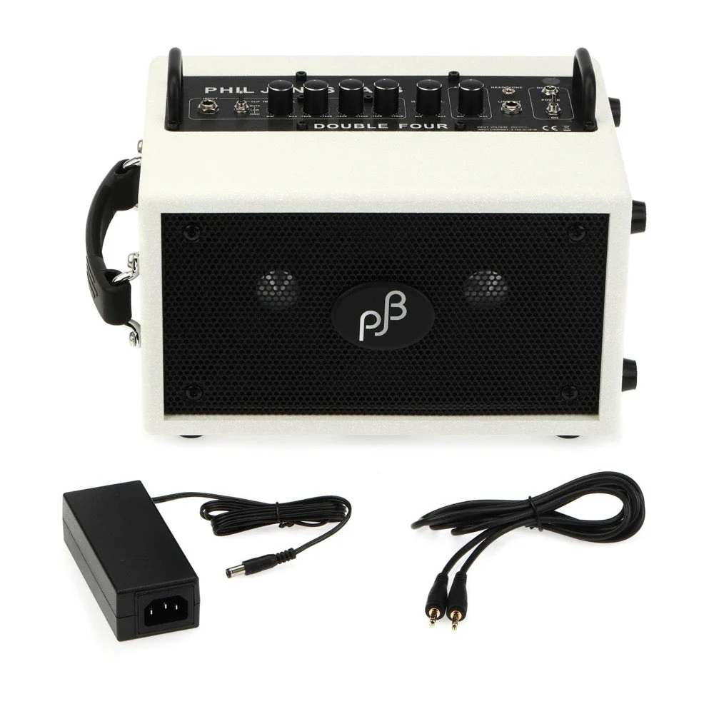 Phil Jones Bass DOUBLE 4 70W 2 x 4" Bass Combo Amp White BG-75 - Image 2