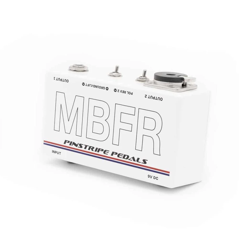 Pinstripe Pedals MBFR High-End Buffer & Signal Splitter w/ Polarity Control & CineMag Transformer - Image 3