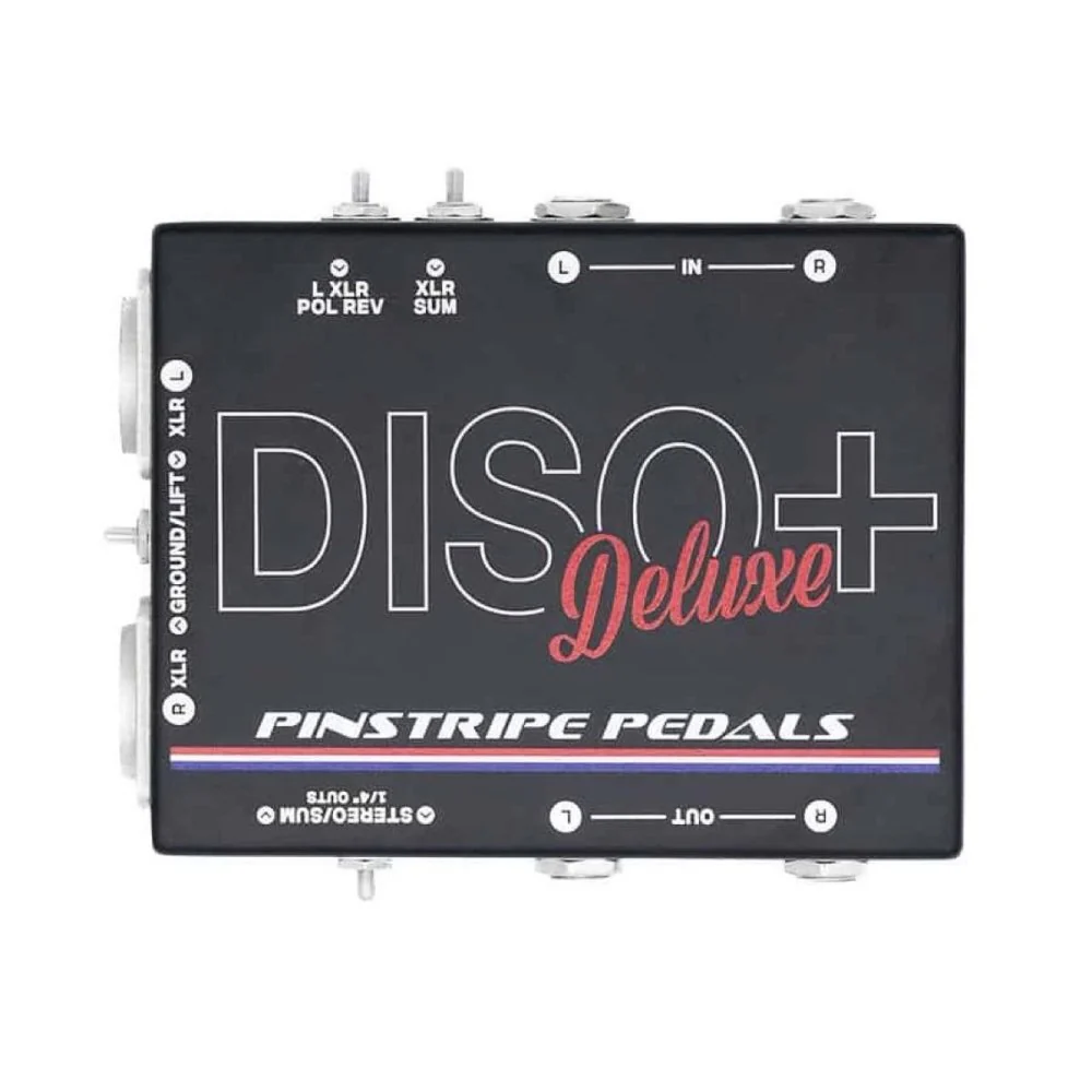 Pinstripe Pedals DISO Plus Deluxe LTD Edition - Dual Line Isolator w/ XLR Summing Switch & Polarity Reverse