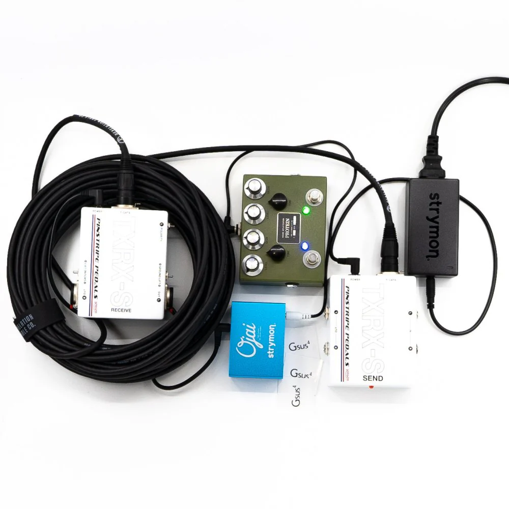 Pinstripe Pedals TXRX-S Kit 9V 15m CAT5 w/ Jensen Transformer - Image 14