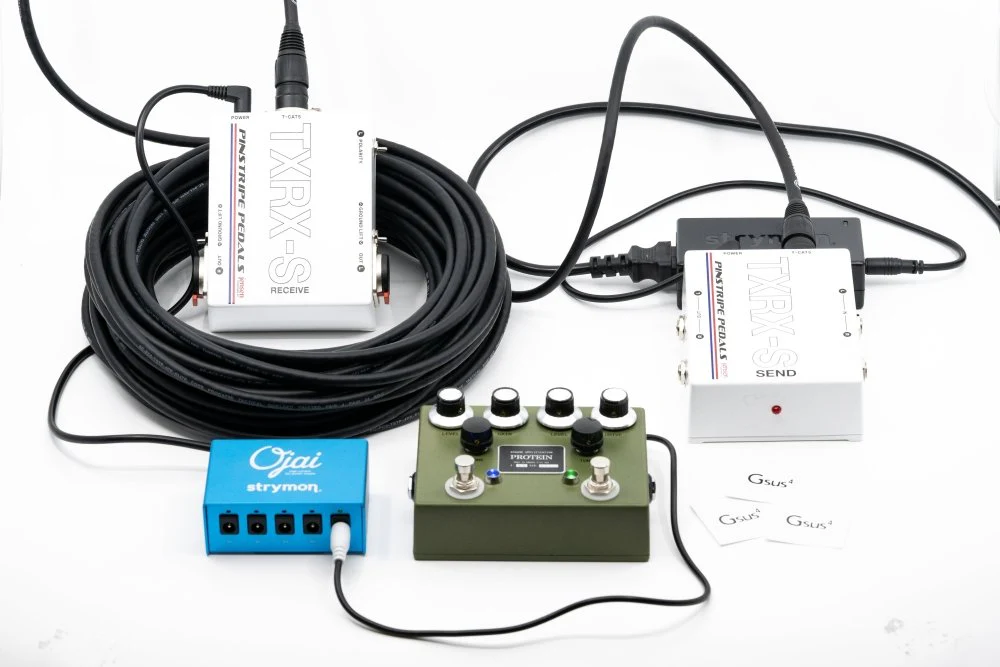 Pinstripe Pedals TXRX-S Kit 9V 15m CAT5 w/ Jensen Transformer - Image 3