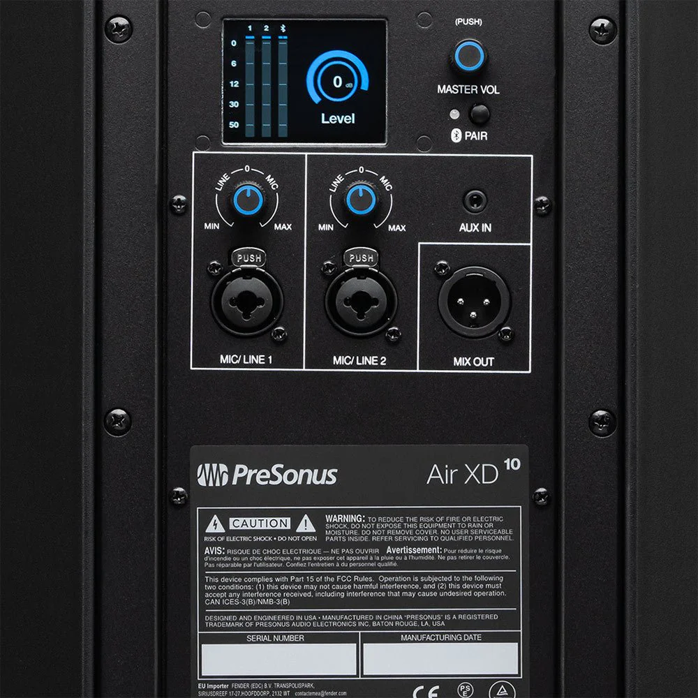 PreSonus Air XD10 1500W 10" Active Speaker w/ Bluetooth & DSP - Image 2