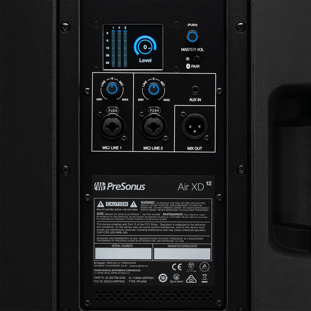 PreSonus Air XD12 1500W 12" Active Speaker w/ Bluetooth & DSP - Image 2