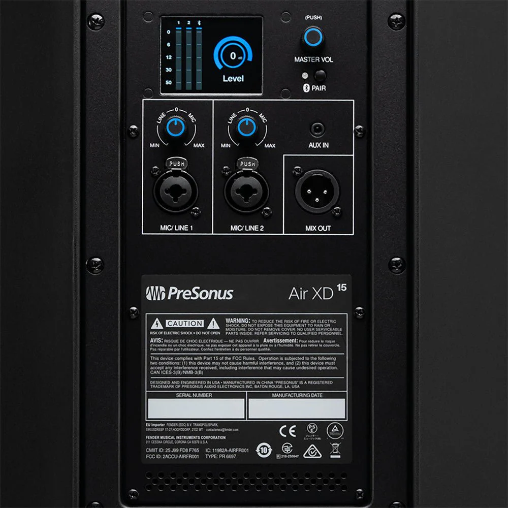 PreSonus Air XD15 1500W  15" Active Speaker w/ Bluetooth & DSP - Image 3