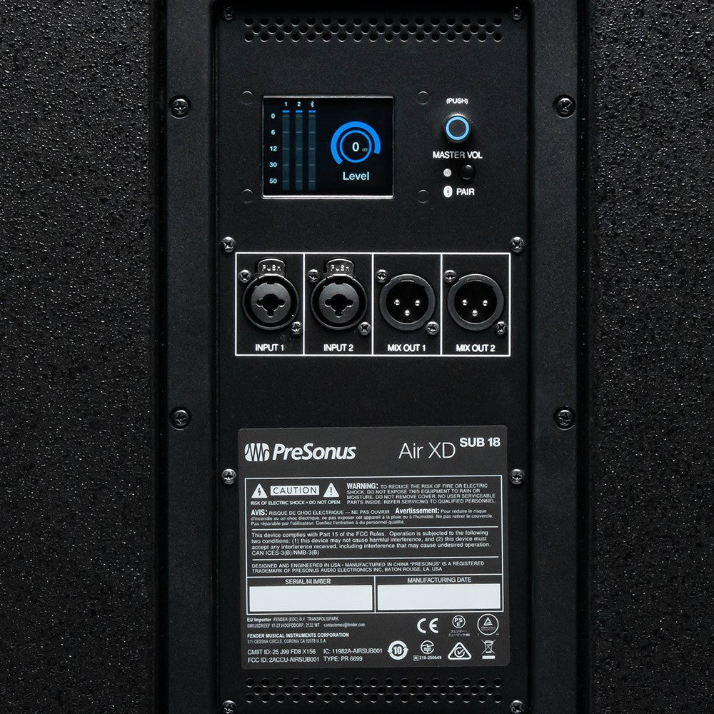 PreSonus Air XD SUB18 18" 2000W Active Subwoofer - Image 2