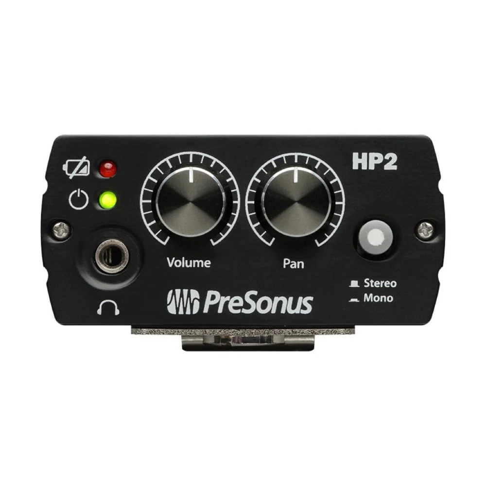 PreSonus HP2 Wired IEM System Personal Stereo Headphone Amplifier DC or Battery Powered - Image 5