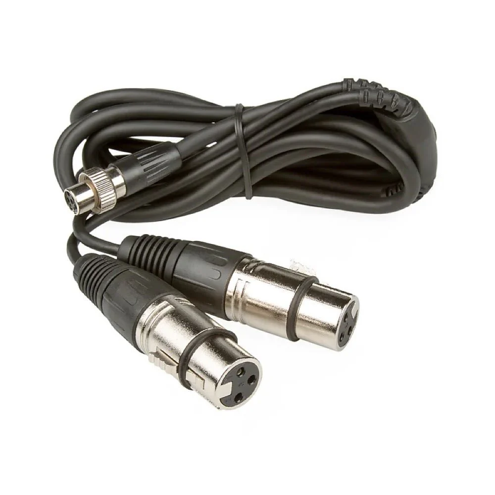 PreSonus 5-Pin Mini XLR to Dual XLR Female Y-Cable For HP2 Headphone Amp