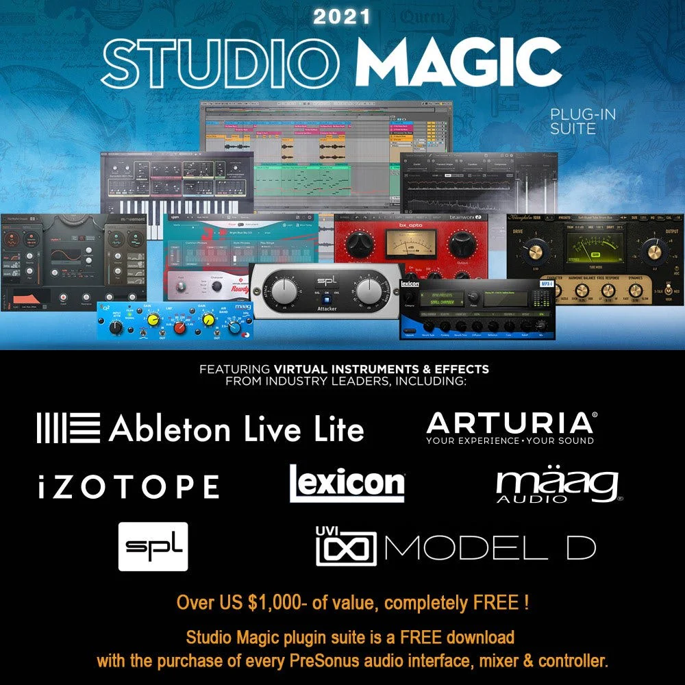 PreSonus StudioLive AR12C 12Ch Mixer w/ Bluetooth & USB-C Multitrack Recording - Image 4
