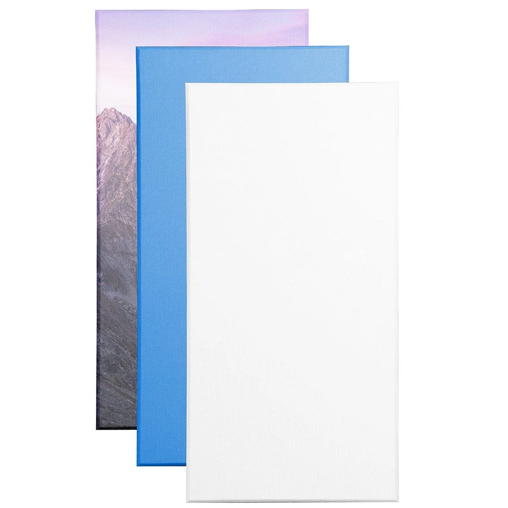 Primacoustic Beveled Edge Acoustic Panels 24"x48"x2" 3-Pack (White, Paintable)