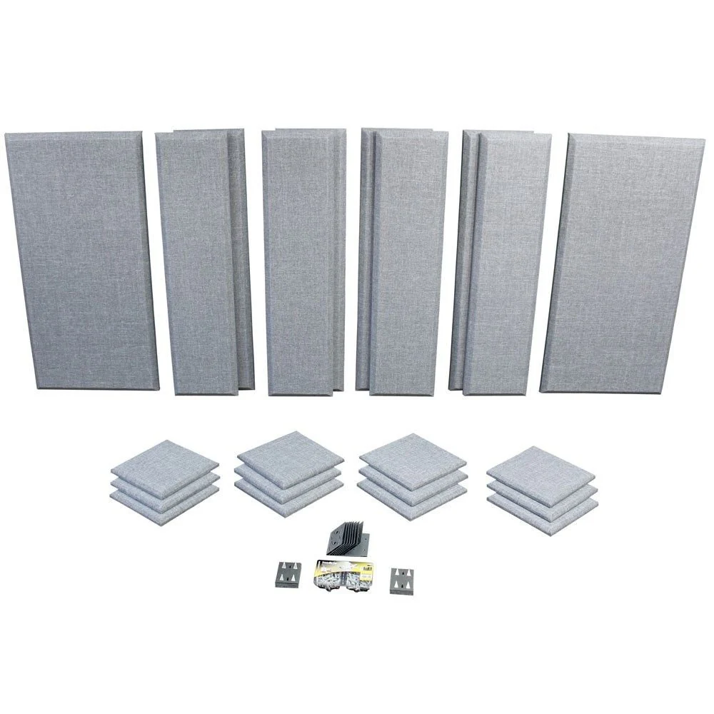 Primacoustic London 12 Room Kit 12x Scatter Blocks 8x Columns 2 x Broadband Acoustic Panels (Grey)