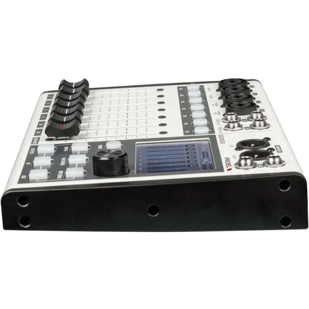 Proel DIGIPAD-8 Compact 8-Ch Digital Mixer w/ Motorized Faders, Touch Screen & Bluetooth - Image 4