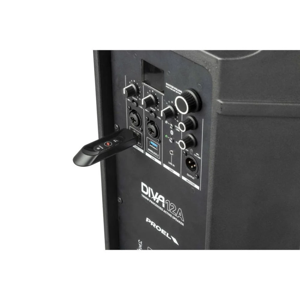 Proel DIVA12A Powered 12″ PA Speaker - Image 3