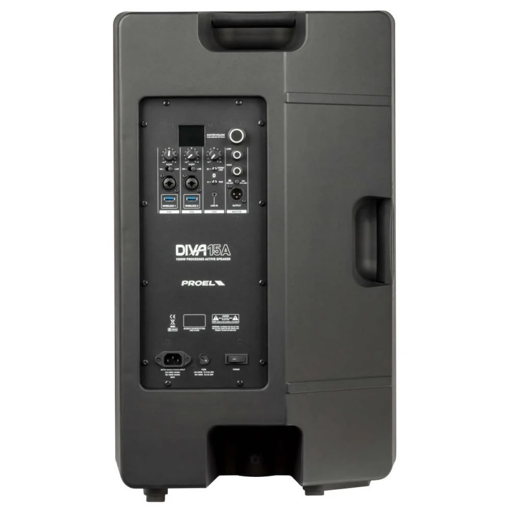 Proel DIVA15A Powered 15″ PA Speaker - Image 2