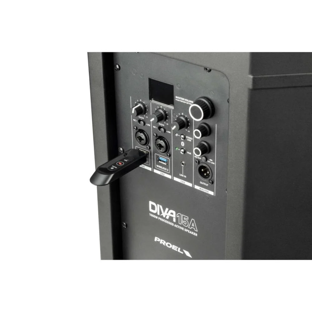 Proel DIVA15A Powered 15″ PA Speaker - Image 4