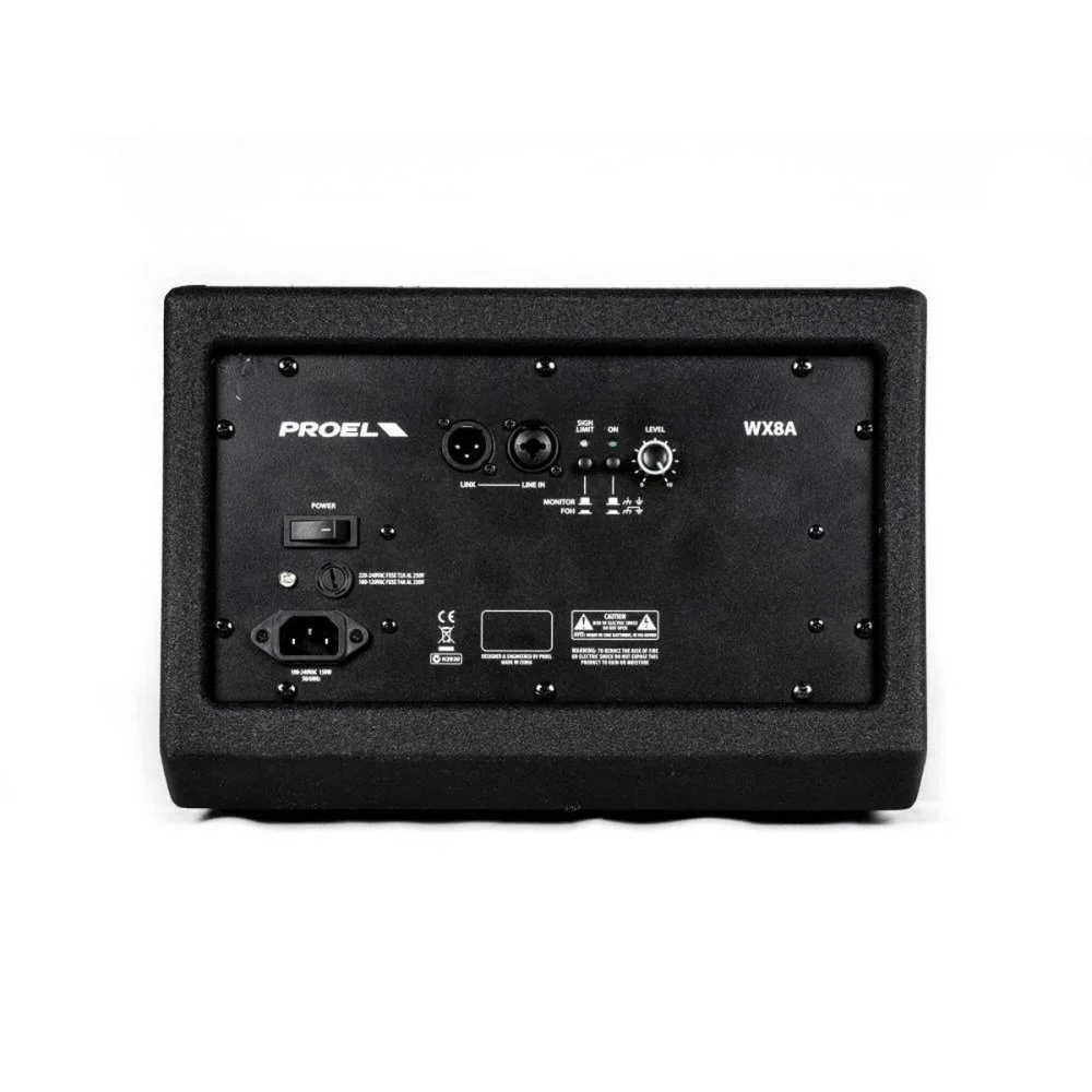 Proel WX8A Active 2-Way Coaxial Stage Monitor 500W - Image 5