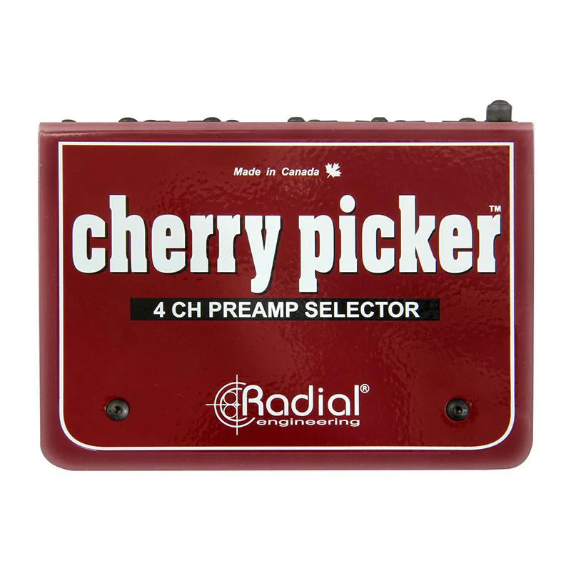 Radial Cherry Picker Studio Mic Line PreAmp Selector