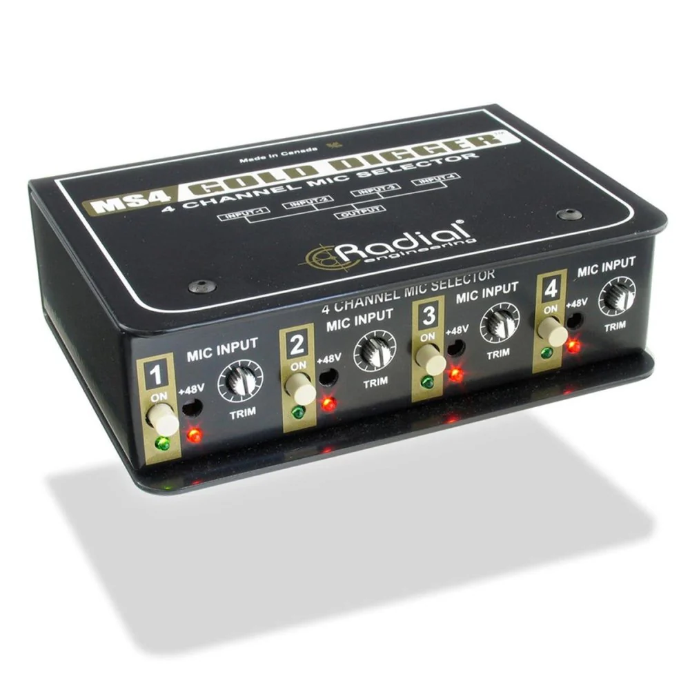 Radial Gold Digger 4-Channel Mic Selector - Image 2