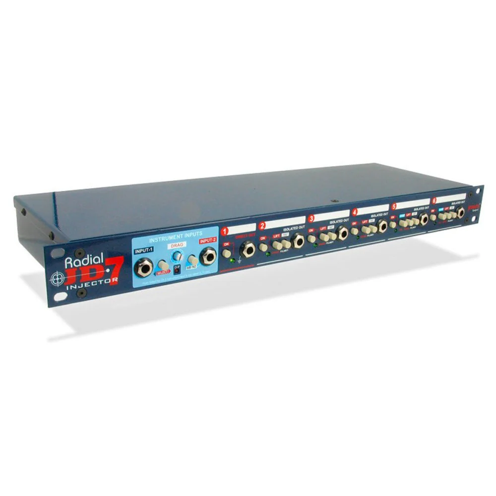 Radial JD7 Guitar Signal Injector / Splitter / Distribution
