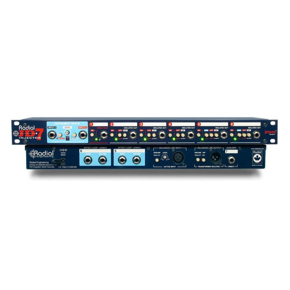 Radial JD7 Guitar Signal Injector / Splitter / Distribution - Image 3