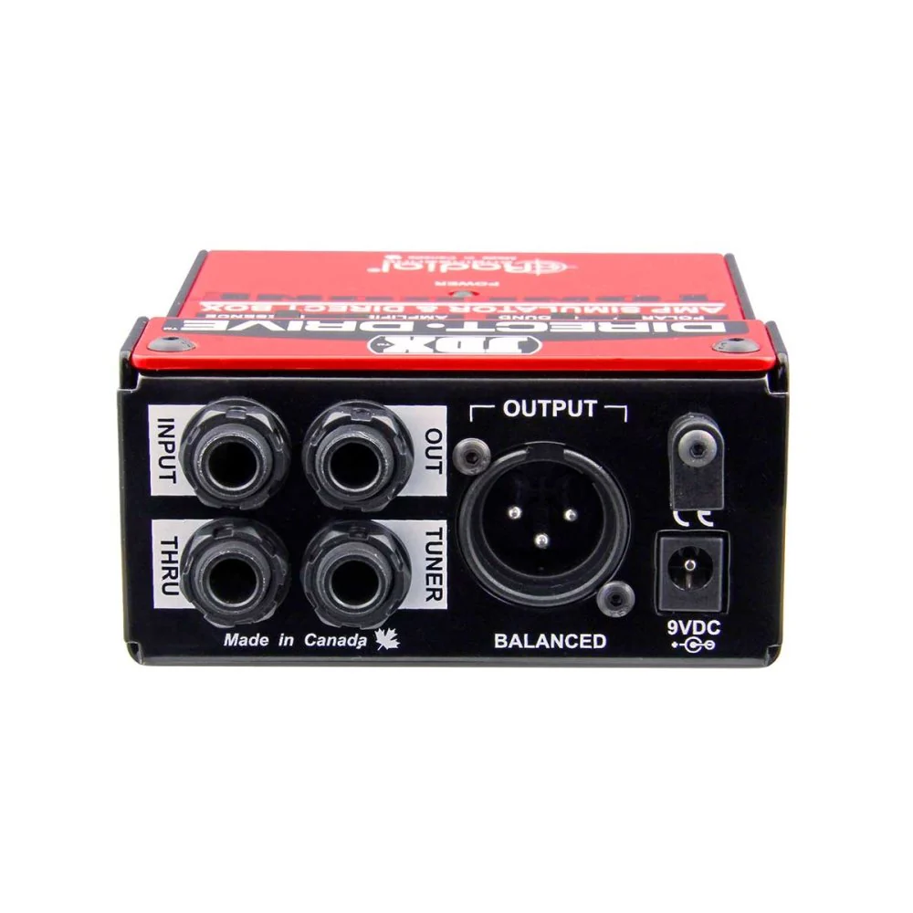 Radial JDX Direct-Drive Guitar amp simulator with 3 amp settings and balanced DI out - Image 3