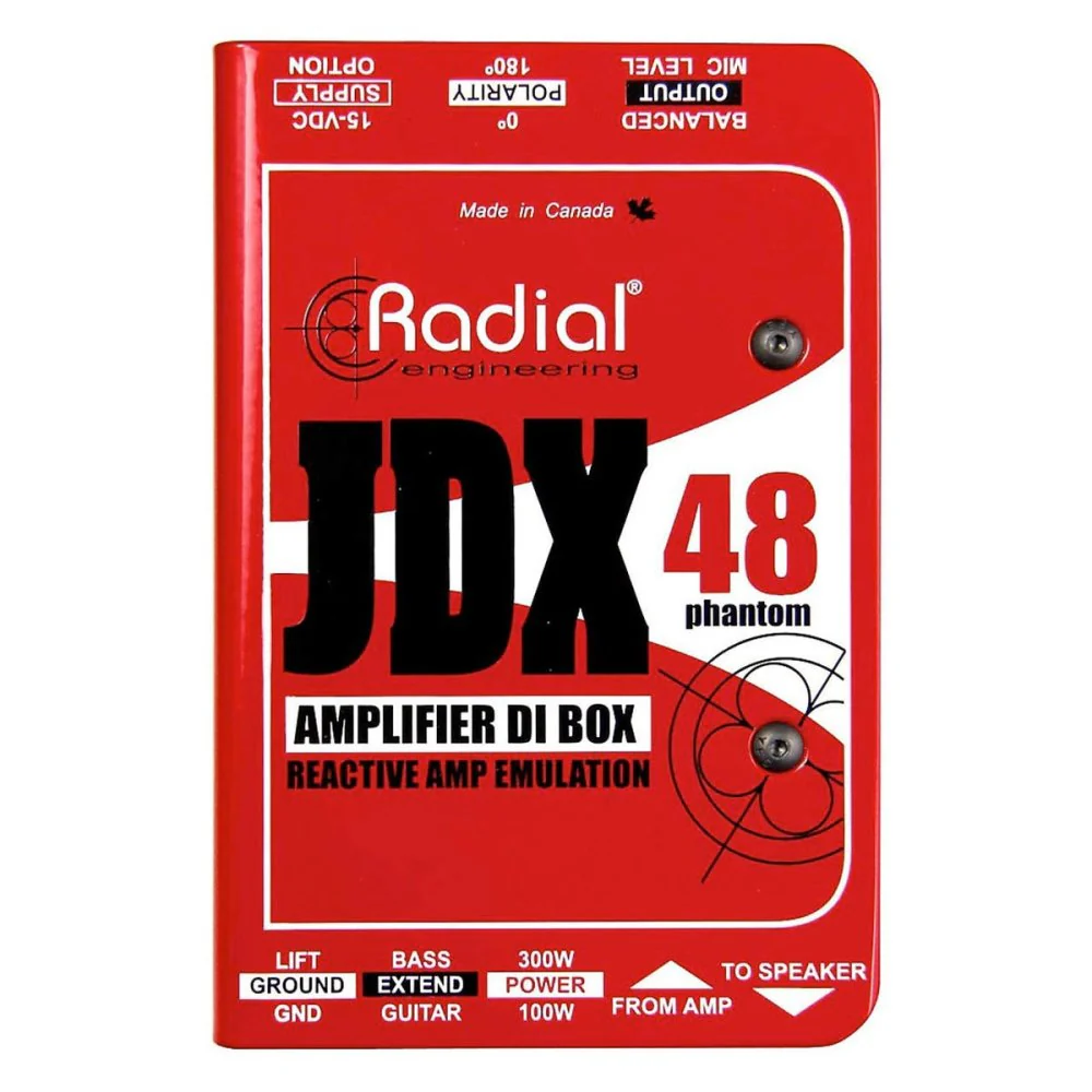 Radial JDX 48 Reactor Guitar Amp Direct Box