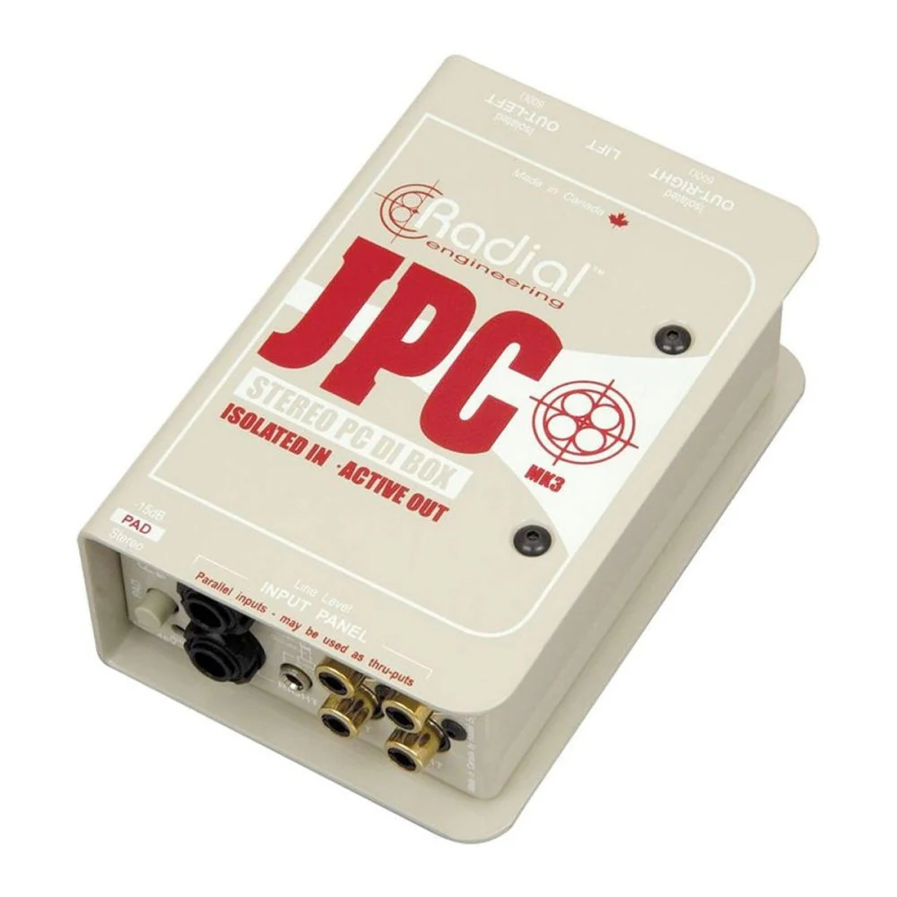 Radial JPC Stereo Computer Direct Box