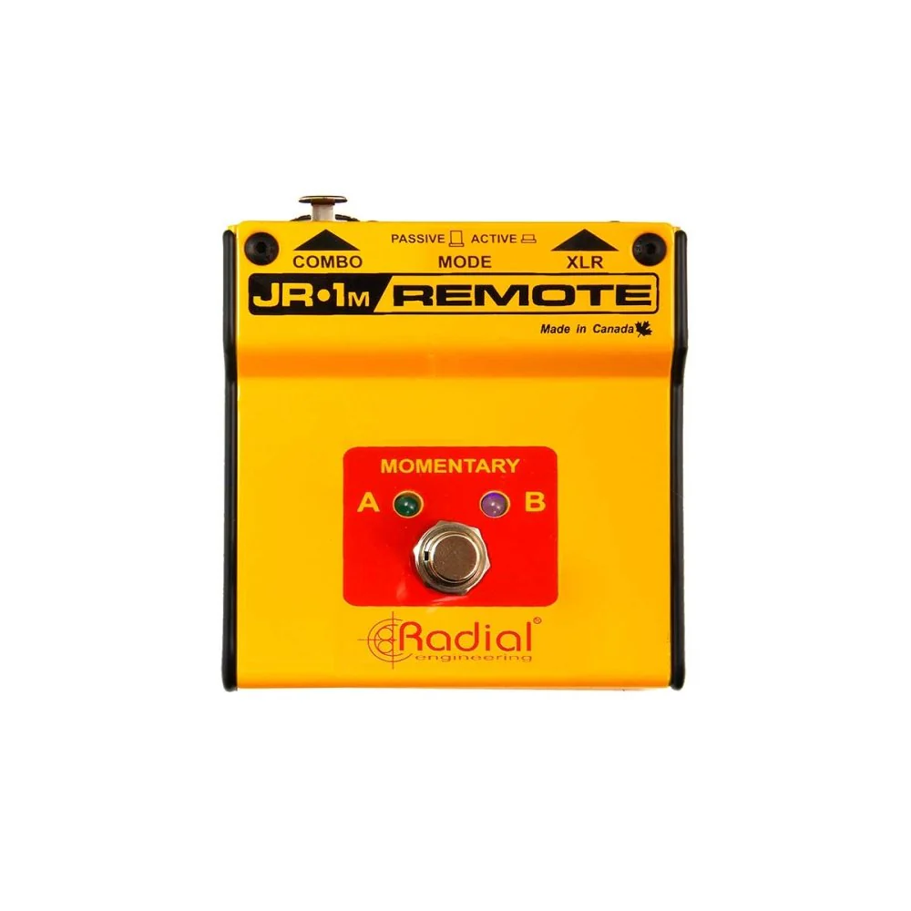 Radial JR1-M Momentary Footswitch w/ Active LED or Passive Circuit Selector - Image 2