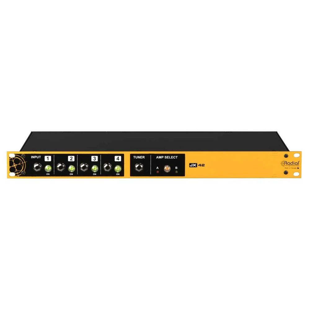 Radial JX42 V2 Guitar, Amp & FX Signal Manager
