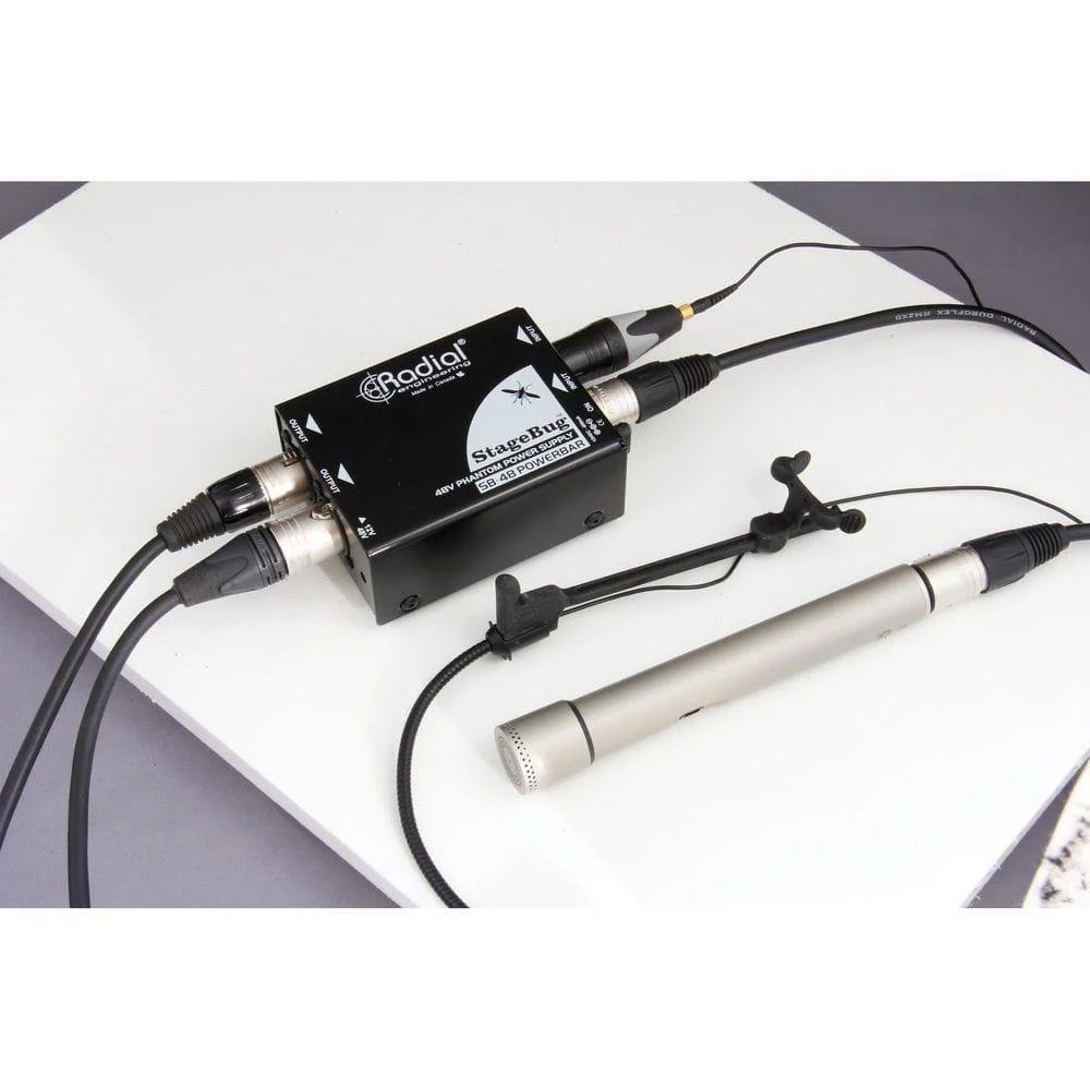 Radial SB-48 StageBug In-Line 48V Phantom Power Supply - Image 2