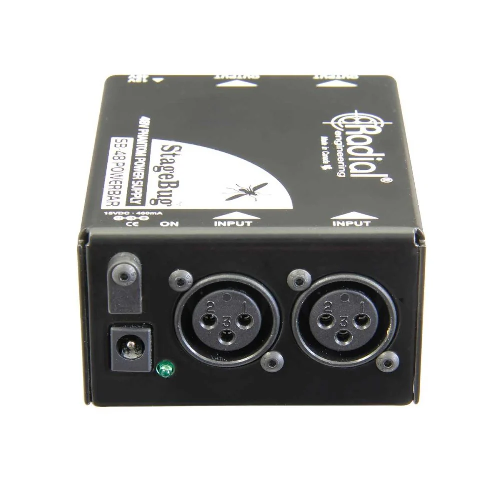 Radial SB-48 StageBug In-Line 48V Phantom Power Supply - Image 3