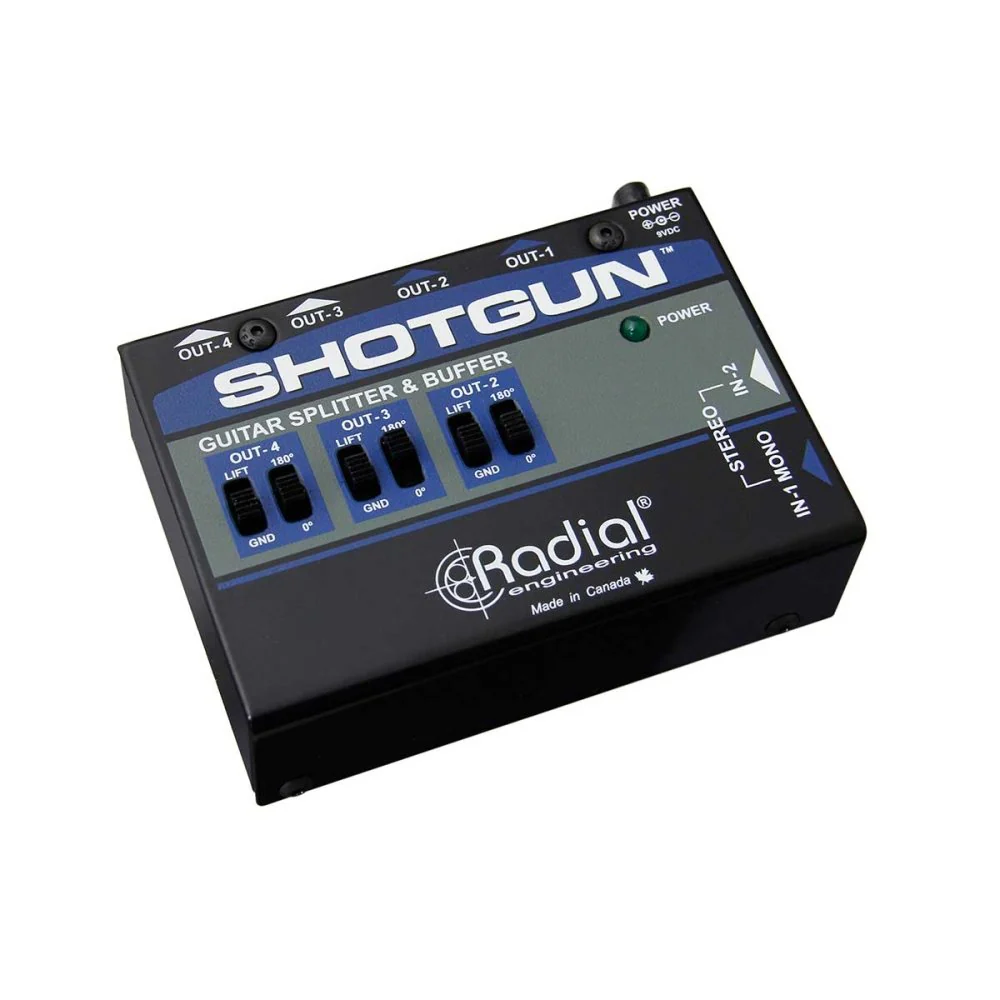 Radial ShotGun 4-CH Amp Driver w/ Isolation & Phase Control - Image 2